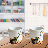 KAPLUMBAĞA KUPA 350 ML 2'Lİ SET