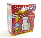 Showmax 8 Çıkışlı Sekizli Ultra HD 4k Uydu Anteni Lnb Elembi-Gold Başlıklı