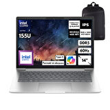 HP EliteBook 640 G11 Ultra 7-155U 16-GBDDR5 1 TBSSD Intel Graphics 14" WUXGA Freedos + HMF Sırt Çantası B2RK9ESHMF1