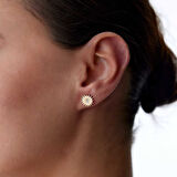 Tektaş Çiçek Küpe