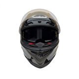 Zeus Zs-1800b Kapalı Kask Carbon Siyah SMALL