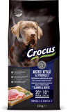 Crocus Kuzu Etli Pirinçli Yet. Köpek Maması 15 Kg