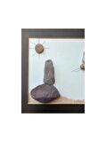 özel tasarım doğa temalı pebble art anahtar askısı