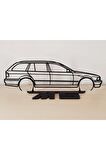 BMW E39 M5 Touring Front Base 20cm Plastik Masa Süsü Masa Dekorasyonu