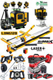 Seramik Süper4 Serisi 120mm Seramik Fayans Kesme-Boya Harç Karıştırıcı-Akülü Vantuz Tokma-16 Lazer