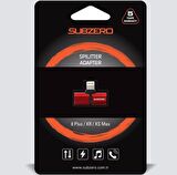 İphone 7 8 X Lightning Splıtter 2in1 Şarj Ve Kulaklık Subzero CA12