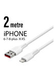 2 Metre Iphone Şarj Data Kablosu 2 Mt 2.0a Cl19