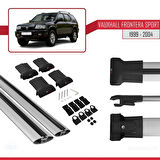 Vauxhall Frontera 2 Sport 1999-2004 Arası ile Uyumlu FLY Model Ara Atkı Tavan Barı Gri 2 Adet