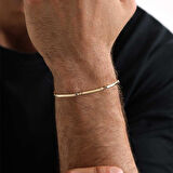 Parçalı Plaka Erkek Bileklik