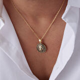 Aslan Eskitmeli Erkek Kolye