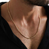 Parçalı Motifli Erkek Zincir