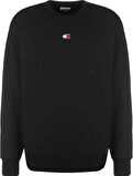 Tommy Hilfiger DM0DM16370 BDS Erkek Sweatshirt Siyah