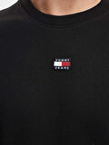Tommy Hilfiger DM0DM16370 BDS Erkek Sweatshirt Siyah