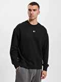 Tommy Hilfiger DM0DM16370 BDS Erkek Sweatshirt Siyah