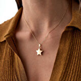 Large Bombe Yıldız Kolye