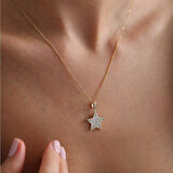 Taşlı Star Kolye