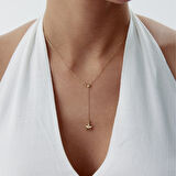 Yıldız Sallantılı Kolye