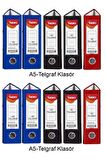 Telgraf Klasör Geniş A5 Plastik 10 Adet ( 4 mavi 4 siyah 2 kırmız )