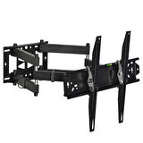 Philips 85'' İle Uyumlu Hareketli Tv Duvar Askı Asma Aparatı-90 Kg Taşıma