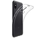 Gpack Xiaomi Redmi 7 Kılıf Süper Silikon Yumuşak Arka KorumaNano Glass