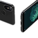 Gpack Xiaomi Redmi 7 Kılıf Süper Silikon Yumuşak Arka KorumaNano Glass