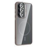 Galaxy A37 Kılıf Magsafe Standlı ve Kamera Lens Koruma Hediyeli Etro Kapak