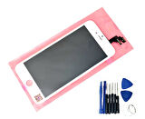 Tkgz İPhone 6 PLUS Lcd Ekran dokunmatik (LW Marka Tamir SETİ) BEYAZ