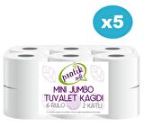 Pratiksoft 2 Katlı 6'lı Tuvalet Kağıdı
