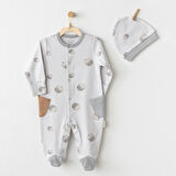 Andywawa AC26104 Hello Autumn Tulum Takım Grey