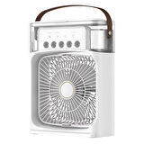 Işıklı Klima 600ml 5 Spreyli Vantilatör Buzlu Buharlı Mini Klima Mini Fan Buzlu
