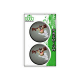 Gogo Damla Sticker 2'li 5X5cm Tazmanya Canavarı