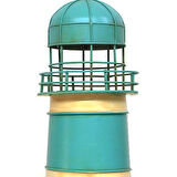 Himarry Dekoratif Metal Deniz Feneri Kumbara Vintage Biblo Hediyelik