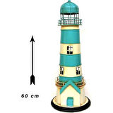 Himarry Dekoratif Metal Deniz Feneri Kumbara Vintage Biblo Hediyelik
