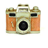 Himarry Dekoratif Metal Fotoğraf Makinesi Biblo Ev Ofis Hediyelik