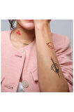 Stockholm City Pack Spray Tattoo Geçici Dövme Seti 26 Desen 1 Siyah Sprey
