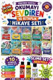 3.Sınıf Öğretmen Tavsiyeli Okumayı Sevdiren 64 Sayfa 10 Kitaplık Hikaye Seti (Slime Set Hediyeli)