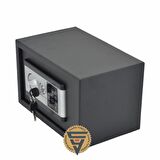 Elektronik Şifreli ve Kilitli Çelik Kutu Kasa 32x20x20
