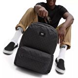 Vans Mn Old Skool Check Backpack Sırt Çantası Siyah