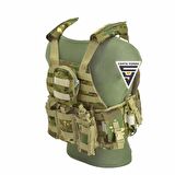 Special Cordura Askeri Taktik Yelek Kamuflaj