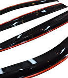 Honda Jazz Kırmızı Kromlu Cam Rüzgarlığı  2012-2014 Arası