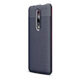 Gpack Xiaomi Redmi K20 Kılıf Niss Silikon Deri GörünümlüNano Glass