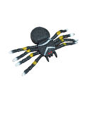 Oyuncak Örümcek Tarantula Uzayabilen Esnek Tarantula Figürü 18cmx10cm.