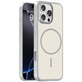 iPhone 16 Pro Max Kılıf MagSafe Şarj Özellikli Ultra İnce Mat Soft Lora PC Kapak
