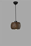 TIGER TEKLİ CEVİZ RATTAN SARKIT