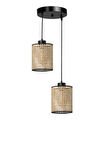 APRİL 2 Lİ TEPSİLİ RATTAN SARKIT