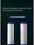 Siyah Su Tasarruflu Duş Takımı (Mafsal,duş Hortumu,2 Adet Yedek Filtre ve Kireç Önleyici Duş Başlığı)