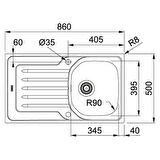 FRANKE ONDALİNE OLL 611 SOL