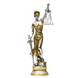 Themis Adalet Terazisi Heykeli Büyük 55cm
