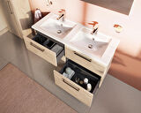 VitrA Origin A45149 Yuvarlak Lavabo Süzgeci, Universal, Basmalı, Krom