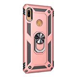 Gpack Huawei Honor 8a Kılıf Vega Standlı Yüzüklü Mıknatıslı